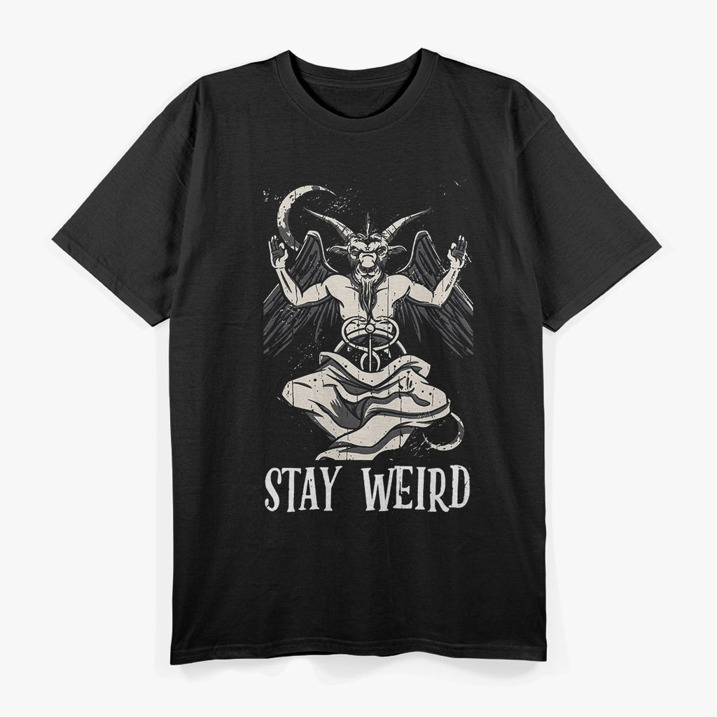 Baphomet Devil - Stay Weird T-Shirt