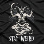 Baphomet Devil - Stay Weird T-Shirt