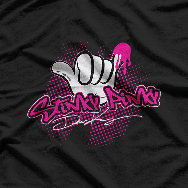 Disco Stinky Pinky: Fun Retro Game T-Shirt