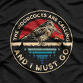 Woodcock Bird Retro T-Shirt