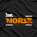 May the Morse Be with You: Geeky Code Lover’s T-Shirt
