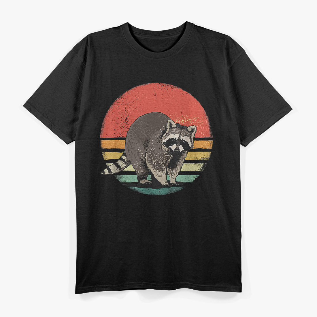 Retro Vintage Raccoon - Funny Wildlife Lover T-Shirt