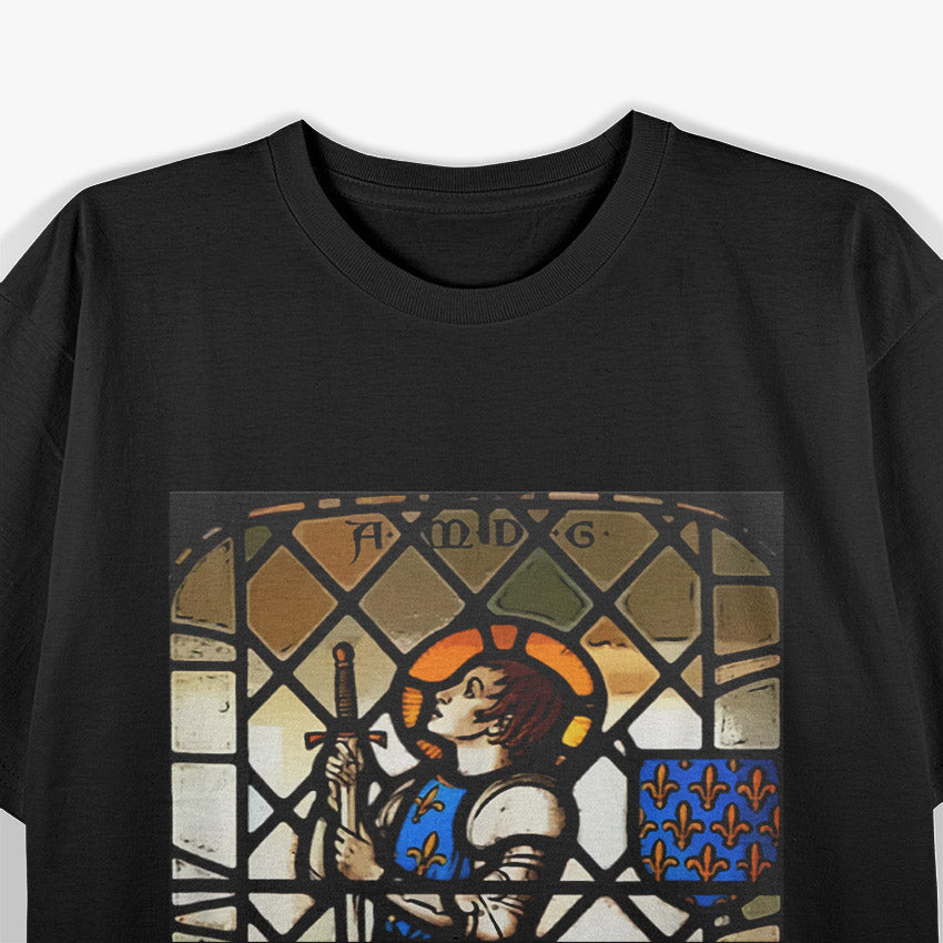 St. Joan of Arc I Rear Nothings For God is With T-Shirt