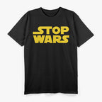 End the Battles: Funny Stop Wars Parody T-Shirt