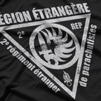 Vintage Legionnaire – French Foreign Legion Paratrooper Tribute Love T-Shirt