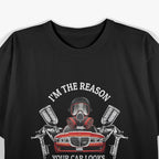 Your Car Looks Better – Funny Auto Spray Painter Gift T-Shirt