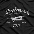 Skyhawk Airplane: Classic Cessna Pilot T-Shirt