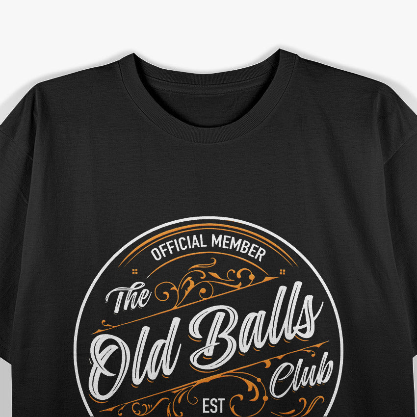 Vintage 50th Birthday - Old Balls Club Funny 50 T-Shirt