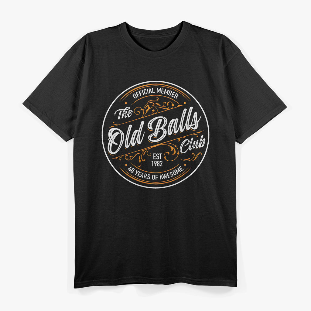 Vintage 50th Birthday - Old Balls Club Funny 50 T-Shirt