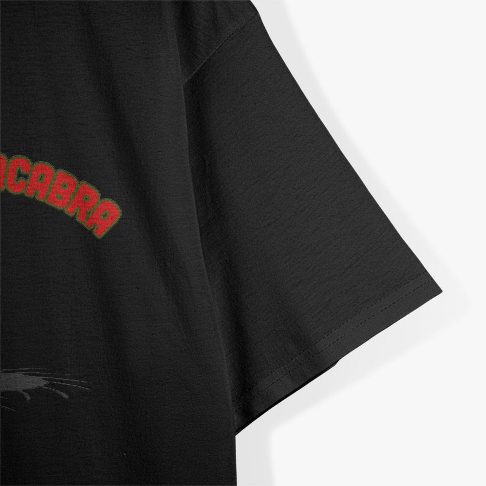 El Chupacabra, Fangs Bared & Red Eyes - Mexican Mythology T-Shirt