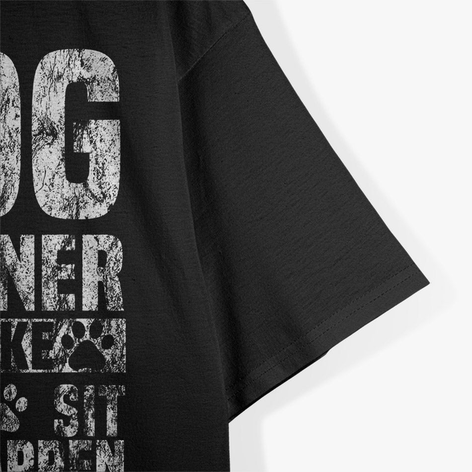 Dog Trainer Commands ‘I Make Sit Happen’ Funny Pet Lover T-Shirt