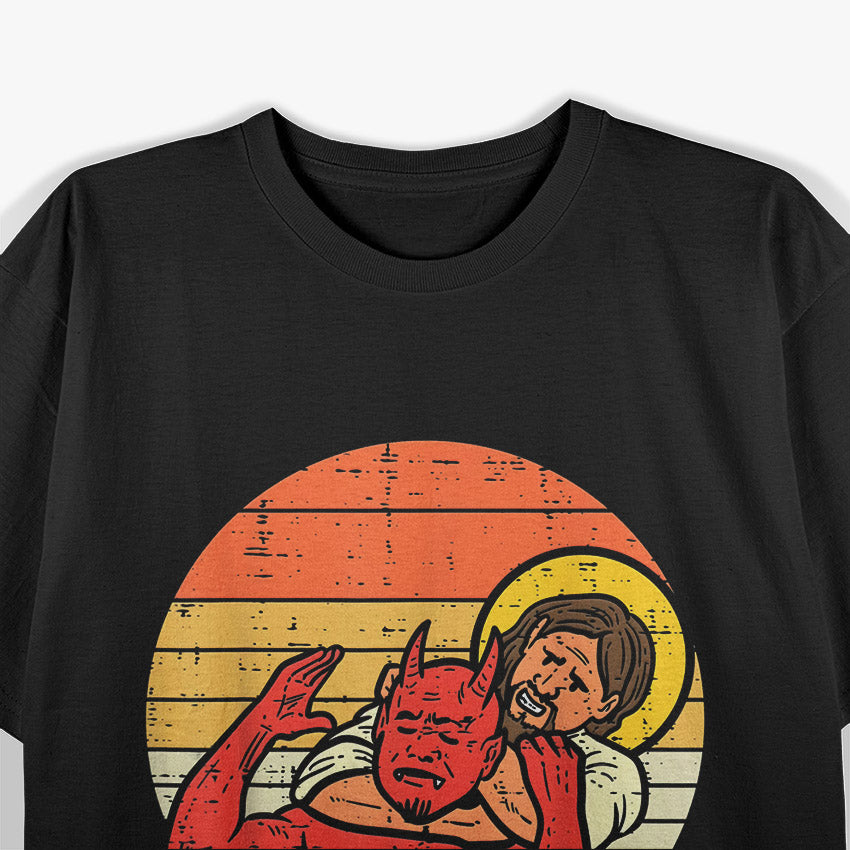 Jesus & Jiu-Jitsu - He's Got Your Back T-Shirt