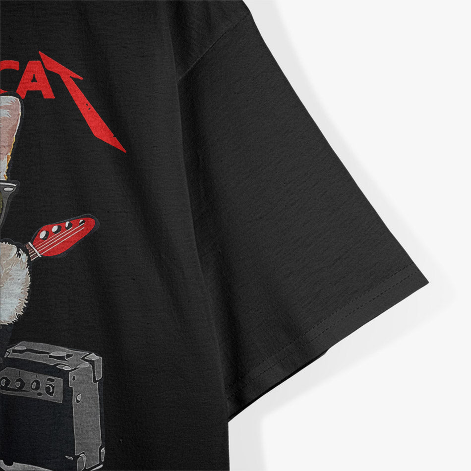 Metallicat - Funny Cat Rock T-Shirt