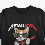 Metallicat - Funny Cat Rock T-Shirt