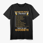 Bachelor Party Drinking Squad Funny Groomsmen T-Shirt
