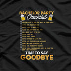 Bachelor Party Drinking Squad Funny Groomsmen T-Shirt