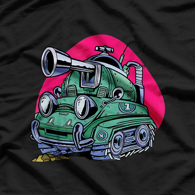 Car-Tank Imaginary Vehicle Mashup T-Shirt