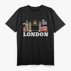 England London: Iconic Cityscape T-Shirt