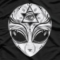 Illuminati Alien All-Seeing Eye T-Shirt
