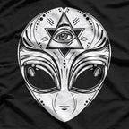 Illuminati Alien All-Seeing Eye T-Shirt