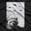 Raccoon UFO: Out of This World Mischief T-Shirt