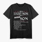 I Am A Lucky Mom: Blessed and Grateful T-Shirt