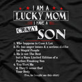 I Am A Lucky Mom: Blessed and Grateful T-Shirt