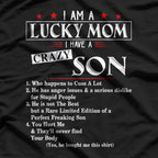 I Am A Lucky Mom: Blessed and Grateful T-Shirt