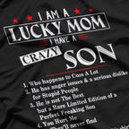 I Am A Lucky Mom: Blessed and Grateful T-Shirt