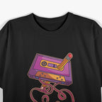 80s Cassette Pencil: Retro Vibes T-Shirt
