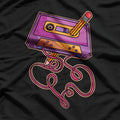 80s Cassette Pencil: Retro Vibes T-Shirt