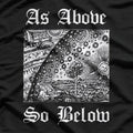 As Above So Below Occult Symbolism T-Shirt