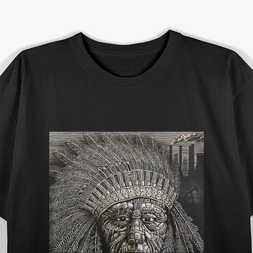 Dark Native American Indian T-Shirt