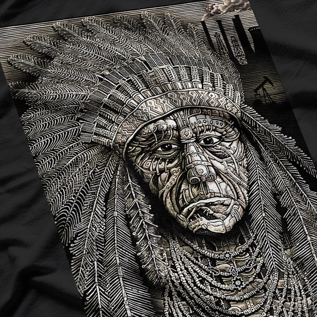 Dark Native American Indian T-Shirt
