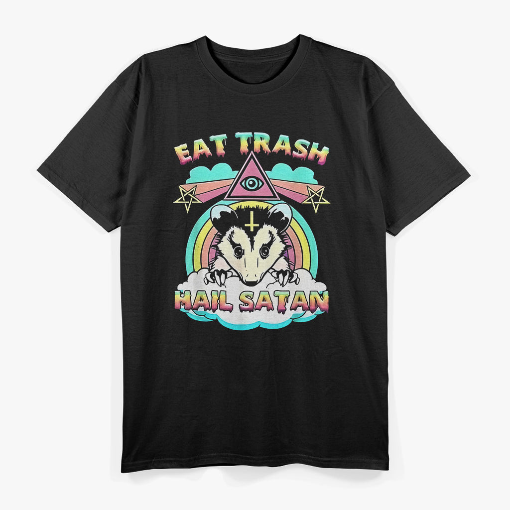 Eat Trash, Hail Chaos – Funny Raccoon Trash Panda T-Shirt