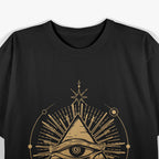Illuminati Eye of Horus Pyramid Conspiracy T-Shirt