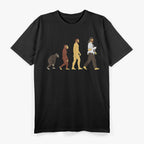 Evolution of Wrestling Fans T-Shirt