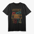 Vintage 1974 - A Classic Year for a Classic Soul T-Shirt