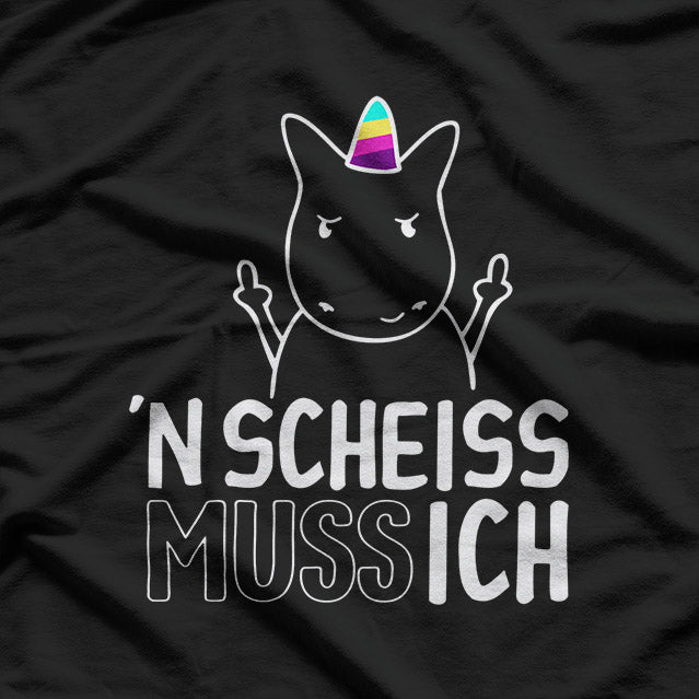 Einhorn Power: German Humor for Women T-Shirt