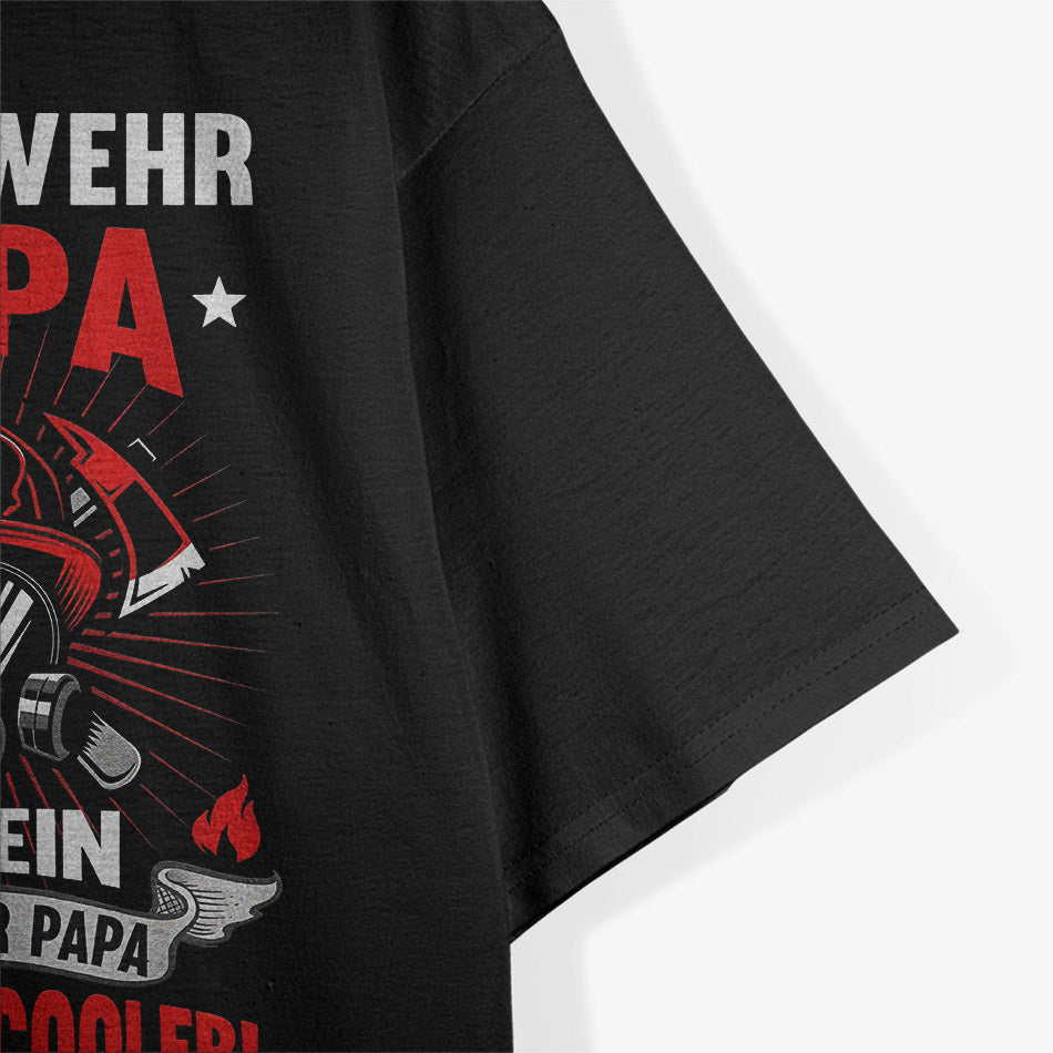 Feuerwehr Papa: Firefighter Dad T-Shirt