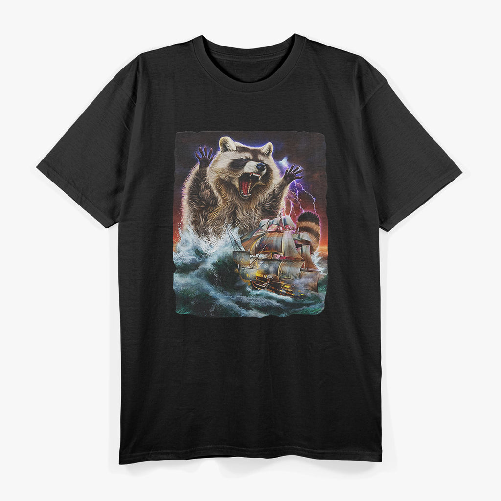 Monster Raccoon: Fiercely Wild T-Shirt