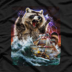 Monster Raccoon: Fiercely Wild T-Shirt
