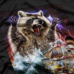 Monster Raccoon: Fiercely Wild T-Shirt