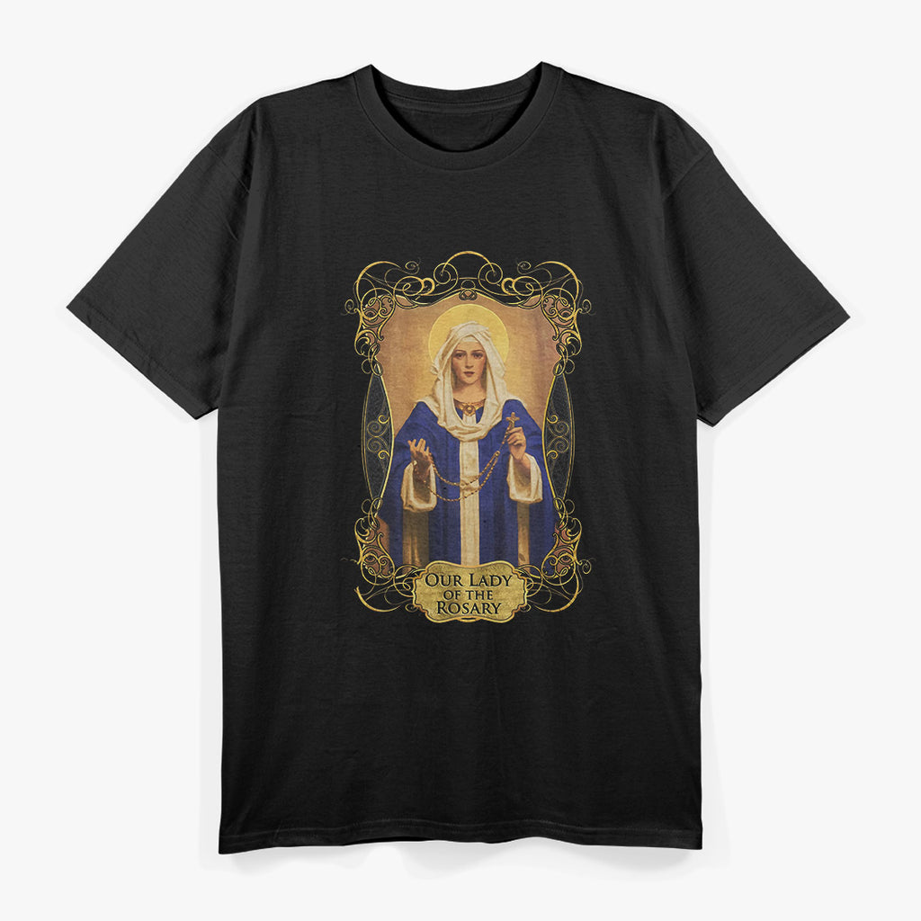Our Lady of the Rosary - Catholic Prayer & Rosaries T-Shirt