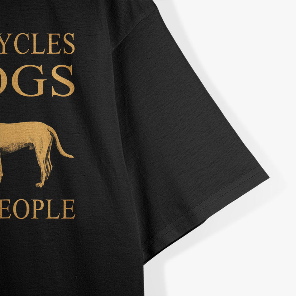 I Like Motorcycles and Dogs: The Perfect Combo T-Shirt