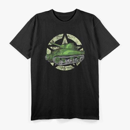 Army Tank Funny USA Soldier Military Humor T-Shirt
