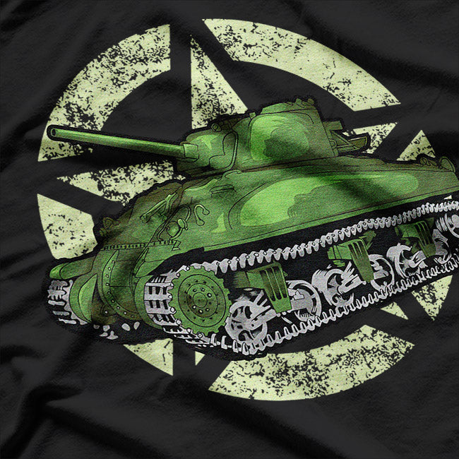 Army Tank Funny USA Soldier Military Humor T-Shirt