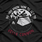 Bells Canyon Hiking Adventure – Nature Scenic Outdoors Lover T-Shirt