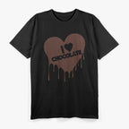 I Love Chocolate - Sweet Treat Lover Funny Humor T-Shirt