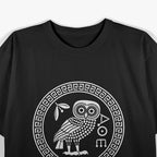 Owl of Athena - Ancient Greek Wisdom T-Shirt